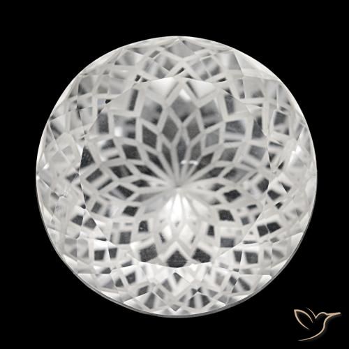 51.15ct ホワイト クォーツ, ラウンド, VVS-VS