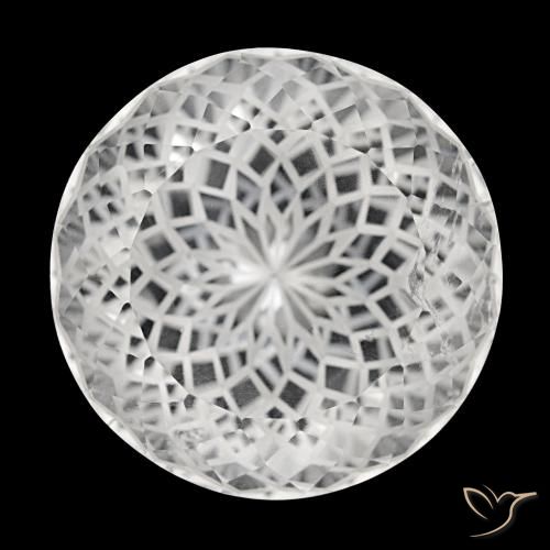73.76ct ホワイト クォーツ, ラウンド, VS