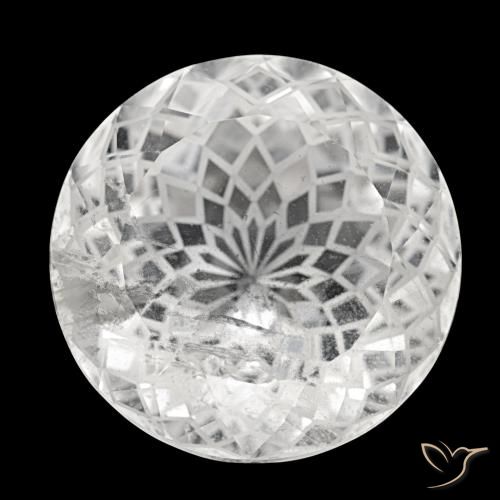 39.82ct ホワイト クォーツ, ラウンド, VS-SI