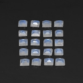 自然派の商品を探す ct ブルーホワイト レインボームーンストーン 宝石, 四角形, インド からGemSelectで. 在庫あり、世界各国へ発送!