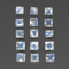 自然派の商品を探す 1.94ct 青みがかった白 レインボームーンストーン 宝石, 四角, インド からGemSelectで. 在庫あり、世界各国へ発送!