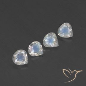 Shop natural 1.48ct 青みがかったホワイト レインボームーンストーン gems, 洋梨の形, from インド at GemSelect. In stock, global shipping!