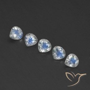 Shop natural 1.52ct 青みがかったホワイト レインボームーンストーン gems, 洋梨の形, from インド at GemSelect. In stock, global shipping!