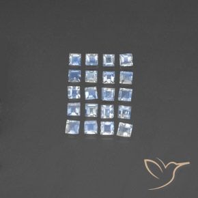 Shop natural 3.01ct 青みがかったホワイト レインボームーンストーン gems, 四角形, from インド at GemSelect. In stock, global shipping!