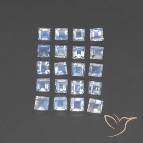 Shop natural 3.01ct 青みがかったホワイト レインボームーンストーン gems, 四角形, from インド at GemSelect. In stock, global shipping!