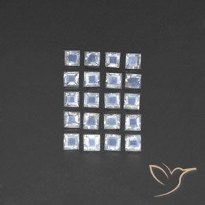Shop natural 2.68ct 青みがかったホワイト レインボームーンストーン gems, 四角形, from インド at GemSelect. In stock, global shipping!