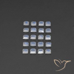 Shop natural 2.68ct 青みがかったホワイト レインボームーンストーン gems, 四角形, from インド at GemSelect. In stock, global shipping!