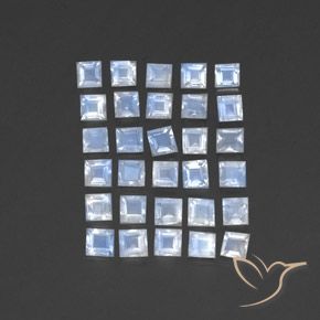 Shop natural 3.31ct 青みがかったホワイト レインボームーンストーン gems, 四角形, from インド at GemSelect. In stock, global shipping!