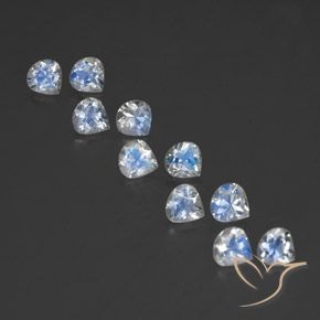 Shop natural 3.81ct 青みがかったホワイト レインボームーンストーン gems, 洋梨の形, from インド at GemSelect. In stock, global shipping!