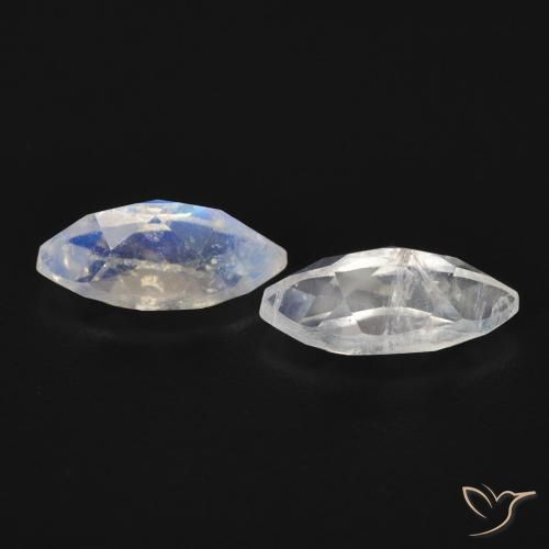 Shop natural 1.14ct 青みがかったホワイト レインボームーンストーン gems, マーキーズ, from アメリカ at GemSelect. In stock, global shipping!