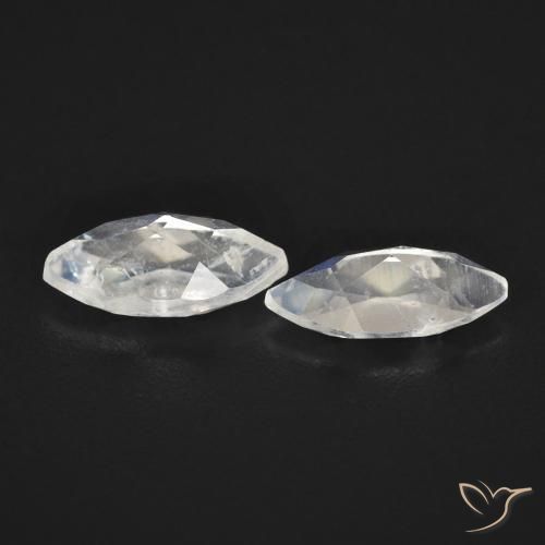 Shop natural 1.04ct 青みがかったホワイト レインボームーンストーン gems, マーキーズ, from アメリカ at GemSelect. In stock, global shipping!