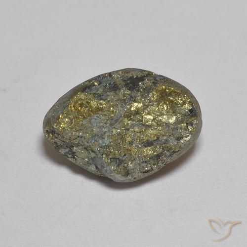 7.71ct 天然 マルチカラー レインボーパイライト, ファンシー, オペーク