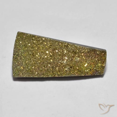 7.04ct 天然 マルチカラー レインボーパイライト, ファンシー, オペーク