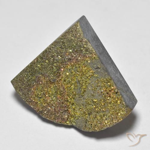 13.16ct 天然 マルチカラー レインボーパイライト, トリリオン