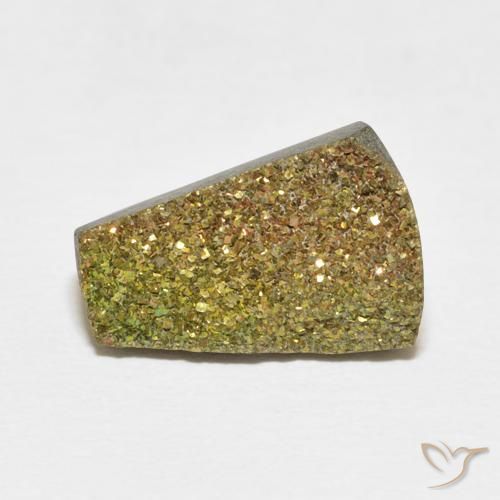 5.33ct 天然 マルチカラー レインボーパイライト, ファンシー, オペーク