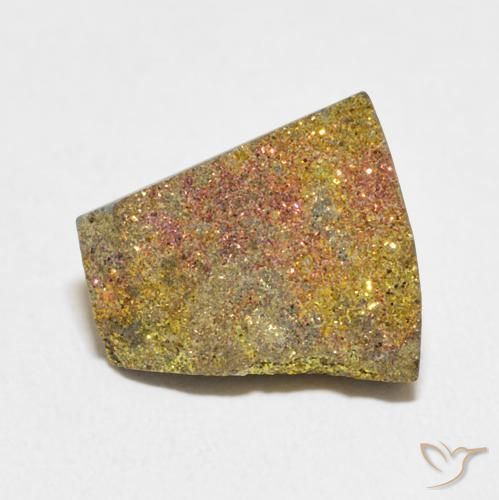 5.02ct 天然 マルチカラー レインボーパイライト, ファンシー, オペーク