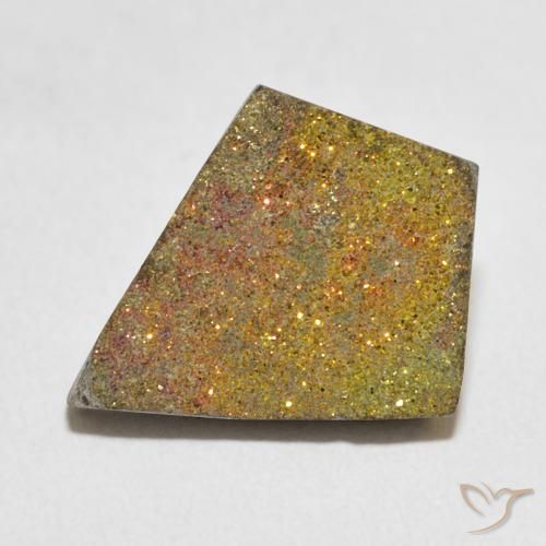 5.04ct 天然 マルチカラー レインボーパイライト, ファンシー, オペーク