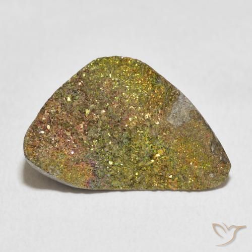 7.89ct 天然 マルチカラー レインボーパイライト, ファンシー, オペーク