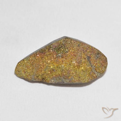 7.49ct 天然 マルチカラー レインボーパイライト, ファンシー, オペーク