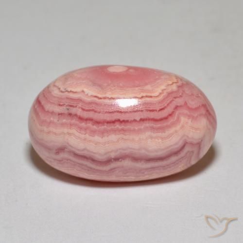 22.27ct 天然 マルチカラー ロードクロサイト, 楕円形, オペーク