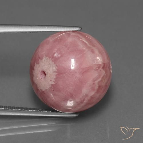 46.97ct 天然 マルチカラー ロードクロサイト, スフェア / ボール, オペーク