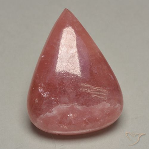28.99ct 天然 マルチカラー ロードクロサイト, 洋梨の形, 半透明