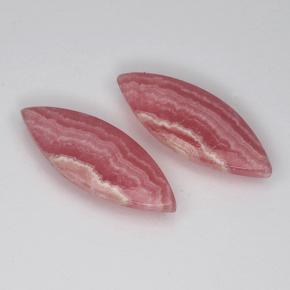 9.95カラットの天然マルチカラーロードクロサイト（20.3×7.7 mm・マーキス）