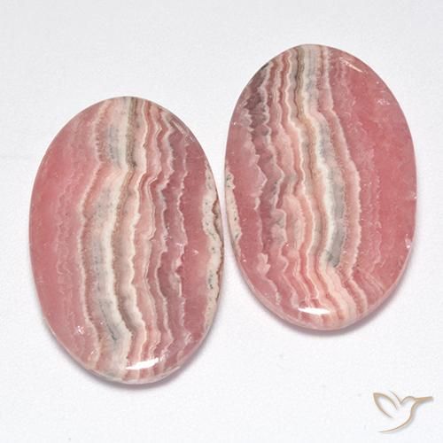 Shop natural 35.86ct マルチカラー ロードクロサイト gems, 楕円形, from 南アフリカ at GemSelect. In stock, global shipping!