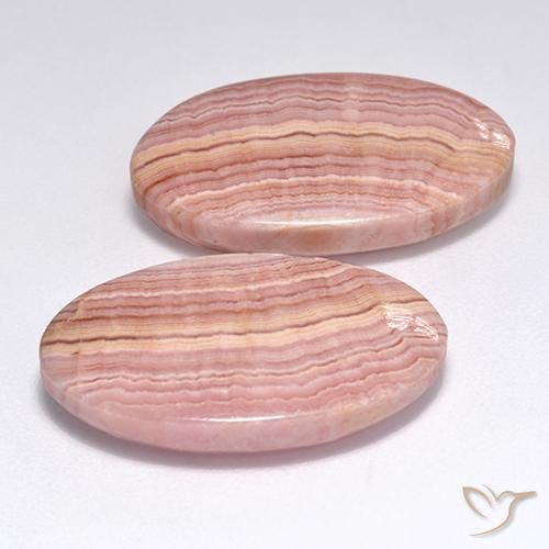Shop natural 23.82ct マルチカラー ロードクロサイト gems, 楕円形, from 南アフリカ at GemSelect. In stock, global shipping!