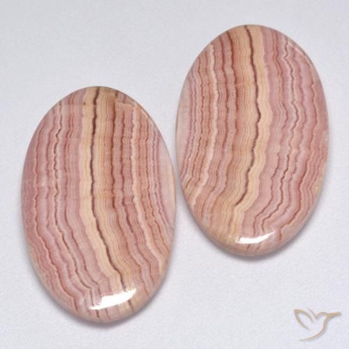 Shop natural 23.82ct マルチカラー ロードクロサイト gems, 楕円形, from 南アフリカ at GemSelect. In stock, global shipping!