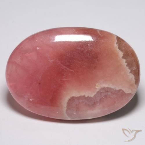 52.74ct 天然 マルチカラー ロードクロサイト, 楕円形, 半透明