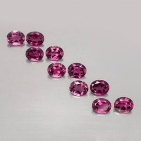 自然派の商品を探す 4.23ct パープルレッド ロードライトガーネット 宝石, オーバルカット, モザンビーグ からGemSelectで. 在庫あり、世界各国へ発送!