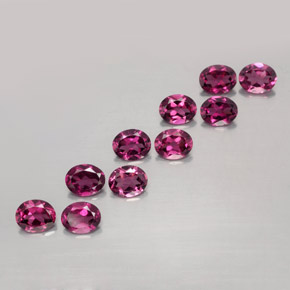 自然派の商品を探す 4.23ct パープルレッド ロードライトガーネット 宝石, オーバルカット, モザンビーグ からGemSelectで. 在庫あり、世界各国へ発送!