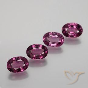 Shop natural 4.46ct ディープパープル ロードライトガーネット gems, 楕円形, from タンザニア at GemSelect. In stock, global shipping!