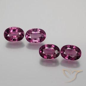 Shop natural 4.46ct ディープパープル ロードライトガーネット gems, 楕円形, from タンザニア at GemSelect. In stock, global shipping!