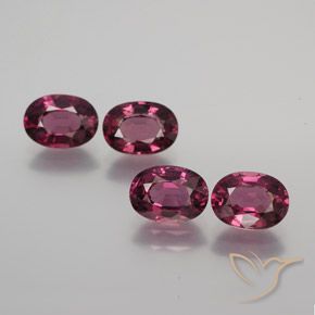 Shop natural 4.49ct ダークパープル ロードライトガーネット gems, 楕円形, from タンザニア at GemSelect. In stock, global shipping!