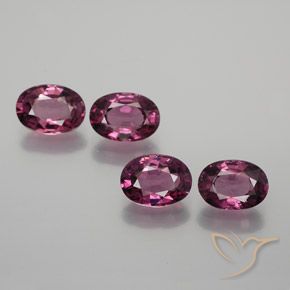 Shop natural 3.83ct 赤みがかったパープル ロードライトガーネット gems, 楕円形, from タンザニア at GemSelect. In stock, global shipping!