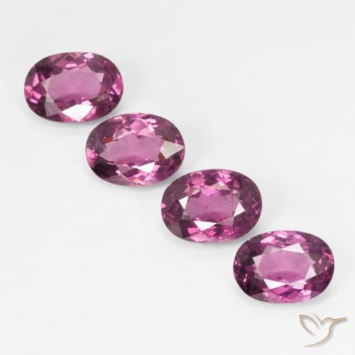 Shop natural 3.92ct ミディアムパープル ロードライトガーネット gems, 楕円形, from タンザニア at GemSelect. In stock, global shipping!