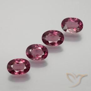 Shop natural 4.11ct 赤みがかったパープル ロードライトガーネット gems, 楕円形, from タンザニア at GemSelect. In stock, global shipping!