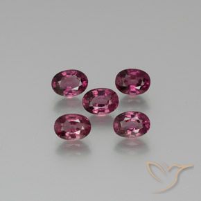 Shop natural 5.52ct ミディアムパープル ロードライトガーネット gems, 楕円形, from タンザニア at GemSelect. In stock, global shipping!