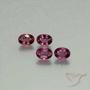 Shop natural 3.84ct ミディアムダークパープル ロードライトガーネット gems, 楕円形, from タンザニア at GemSelect. In stock, global shipping!