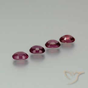 Shop natural 3.84ct ミディアムダークパープル ロードライトガーネット gems, 楕円形, from タンザニア at GemSelect. In stock, global shipping!
