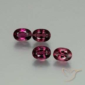Shop natural 4.59ct 明るい紫 ロードライトガーネット gems, 楕円形, from タンザニア at GemSelect. In stock, global shipping!