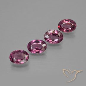 Shop natural 3.85ct ミディアムパープル ロードライトガーネット gems, 楕円形, from モザンビーグ at GemSelect. In stock, global shipping!