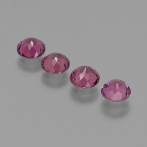 自然派の商品を探す 2.43ct ミディアムダークパープル ロードライトガーネット 宝石, ラウンドカット, モザンビーグ からGemSelectで. 在庫あり、世界各国へ発送!