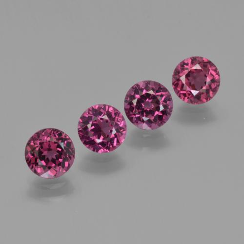 自然派の商品を探す 2.72ct ミディアムパープル ロードライトガーネット 宝石, ラウンドカット, モザンビーグ からGemSelectで. 在庫あり、世界各国へ発送!