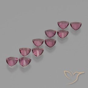 Shop natural 5.14ct パープルレッド ロードライトガーネット gems, トリリオン, from モザンビーグ at GemSelect. In stock, global shipping!