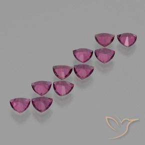 Shop natural 5.20ct 濃いピンクベリーパープル ロードライトガーネット gems, トリリオン, from モザンビーグ at GemSelect. In stock, global shipping!