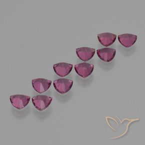 Shop natural 5.60ct ミディアムパープル ロードライトガーネット gems, トリリオン, from モザンビーグ at GemSelect. In stock, global shipping!