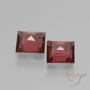 Shop natural 1.45ct メルローレッド ロードライトガーネット gems, 四角形, from モザンビーグ at GemSelect. In stock, global shipping!